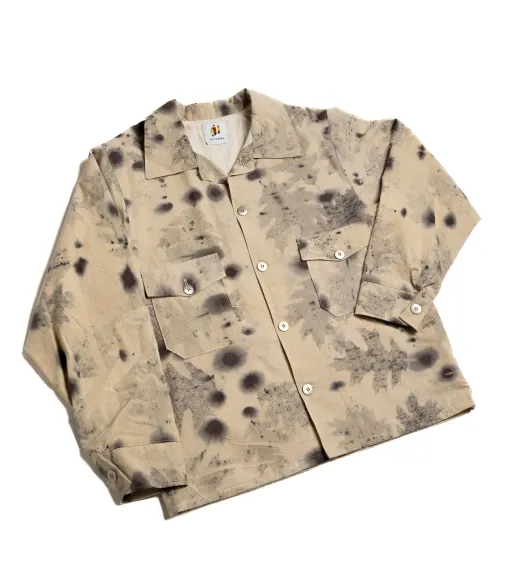 Eco-print shirt