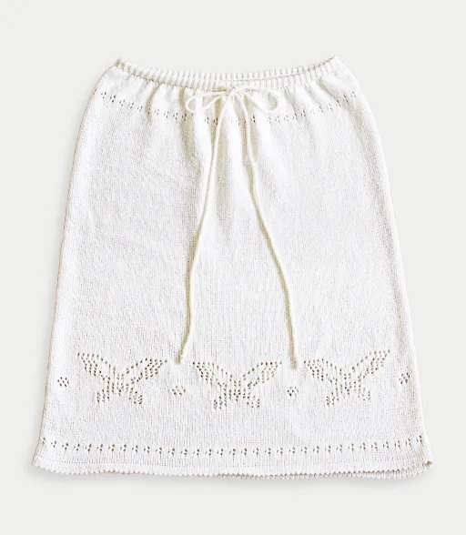Jupe Midi Papillon