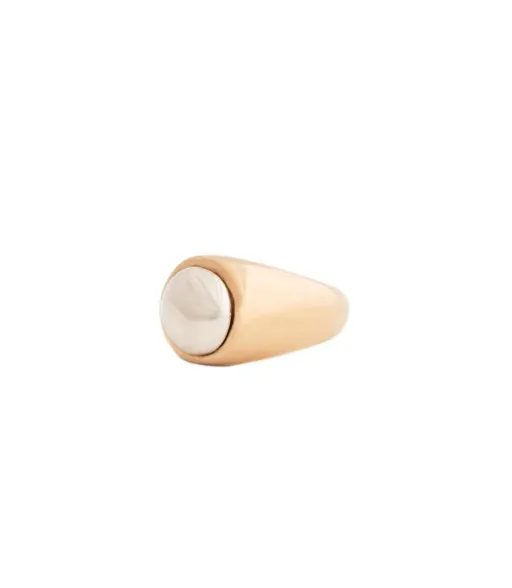 Pocket mirror ring