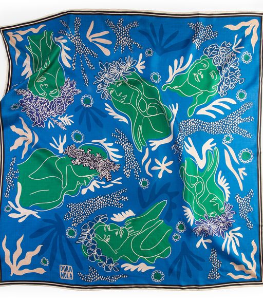 Queen Silk Scarf