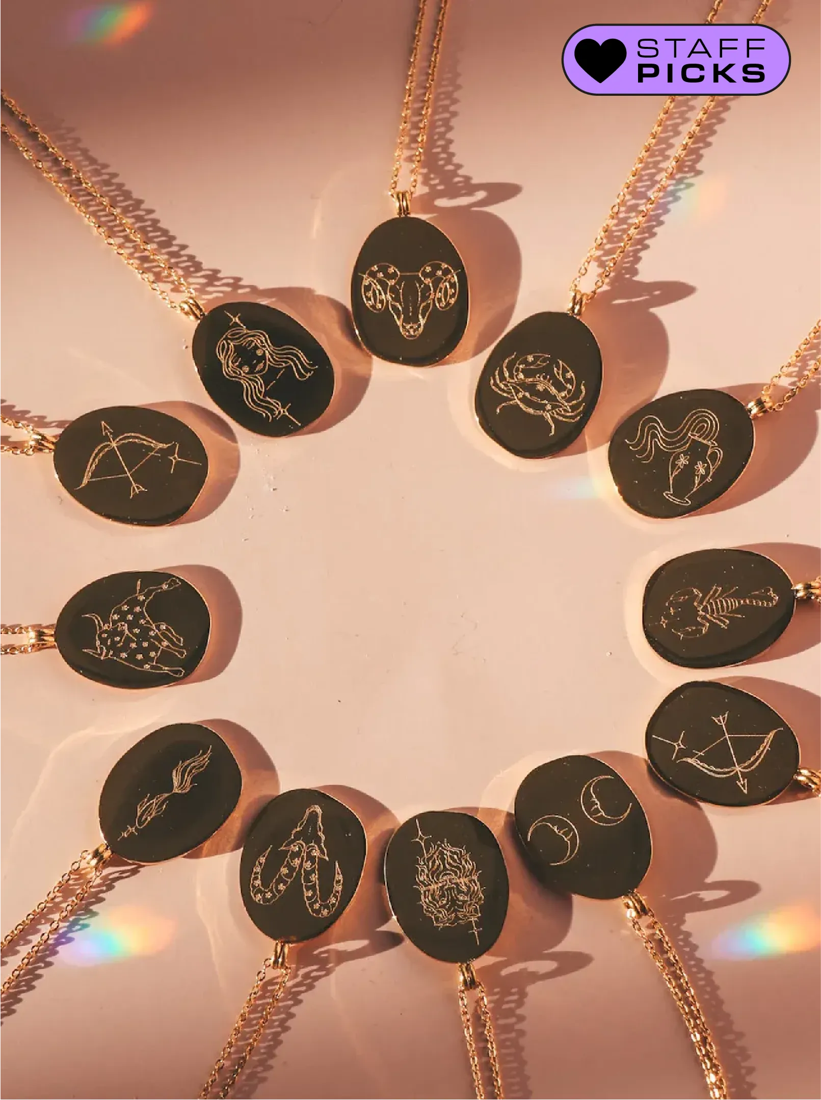 The Zodiac Necklace - Gold
