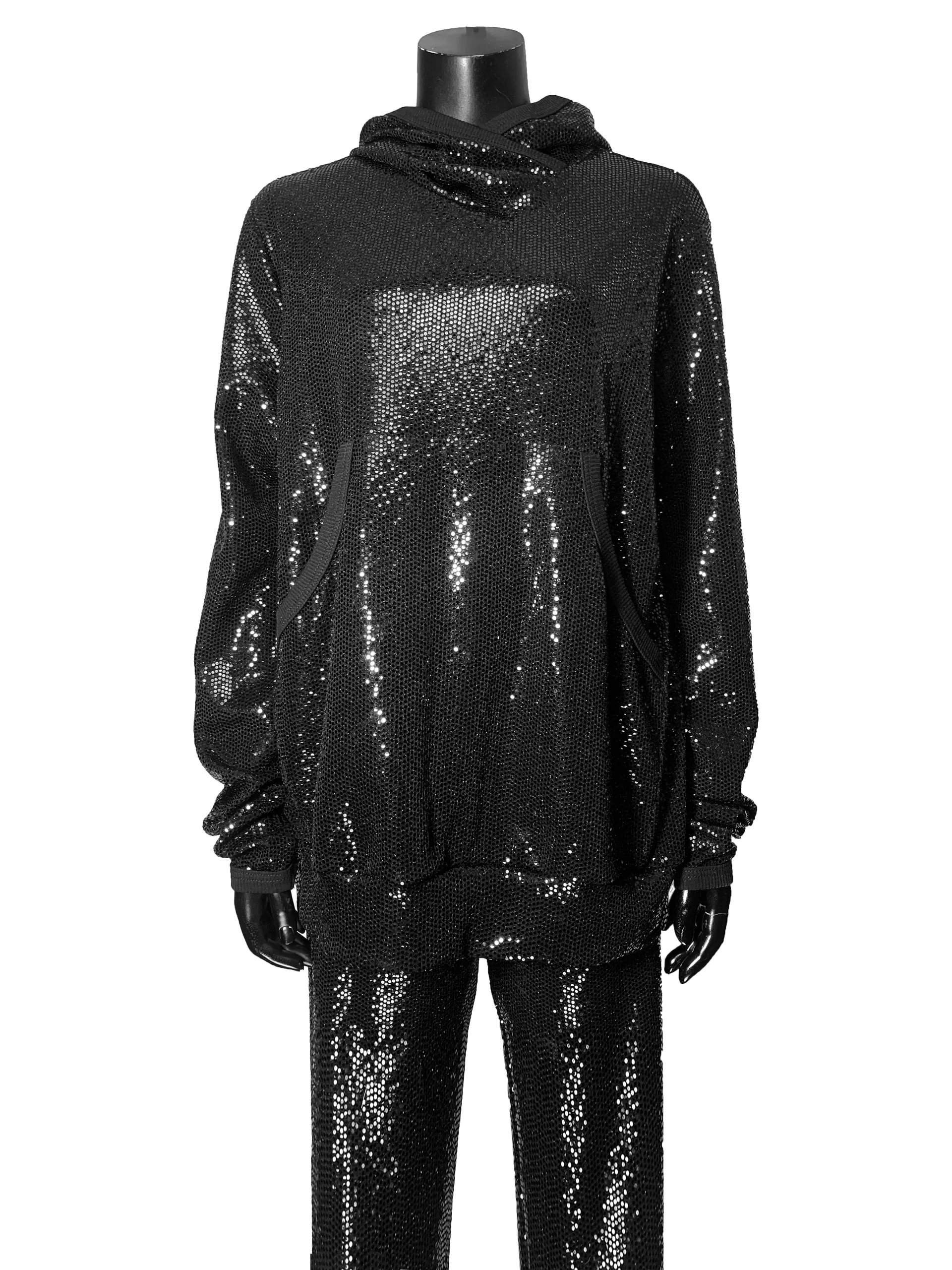 Hoodie unisexe en paillettes