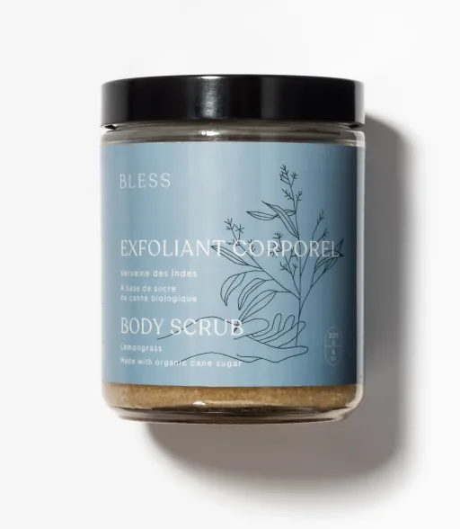 Lemongrass body scrub