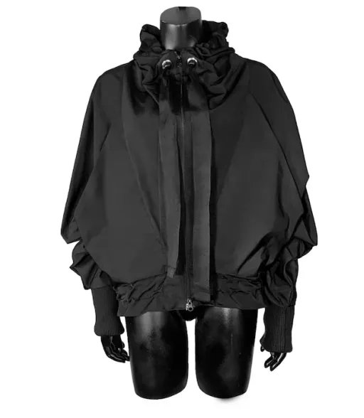 SHORT TAFFETA WINDBREAKER