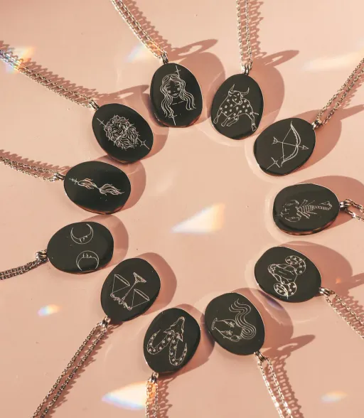 Le Collier Zodiac - Argent