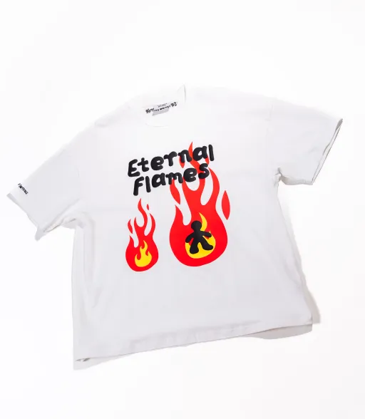 Eternal Flames Tee (Blanc)