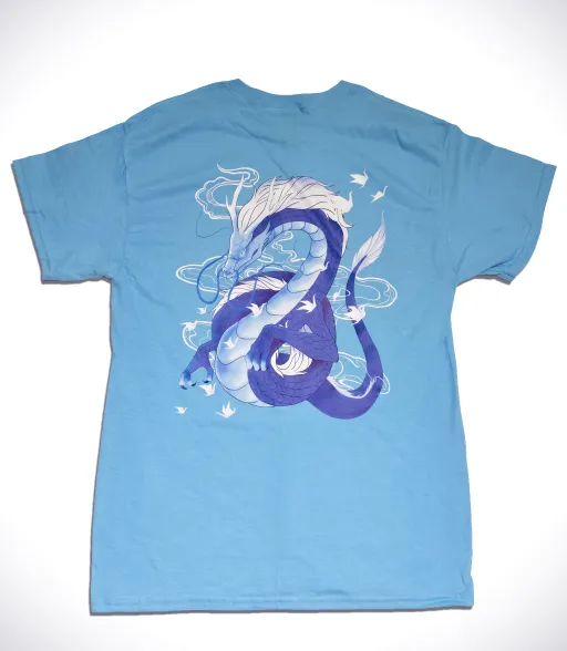T-Shirt Blue Dragon