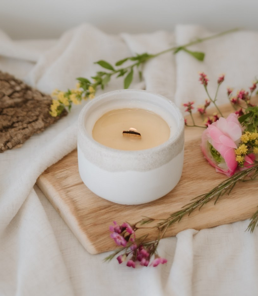 Refillable candle - Pampas