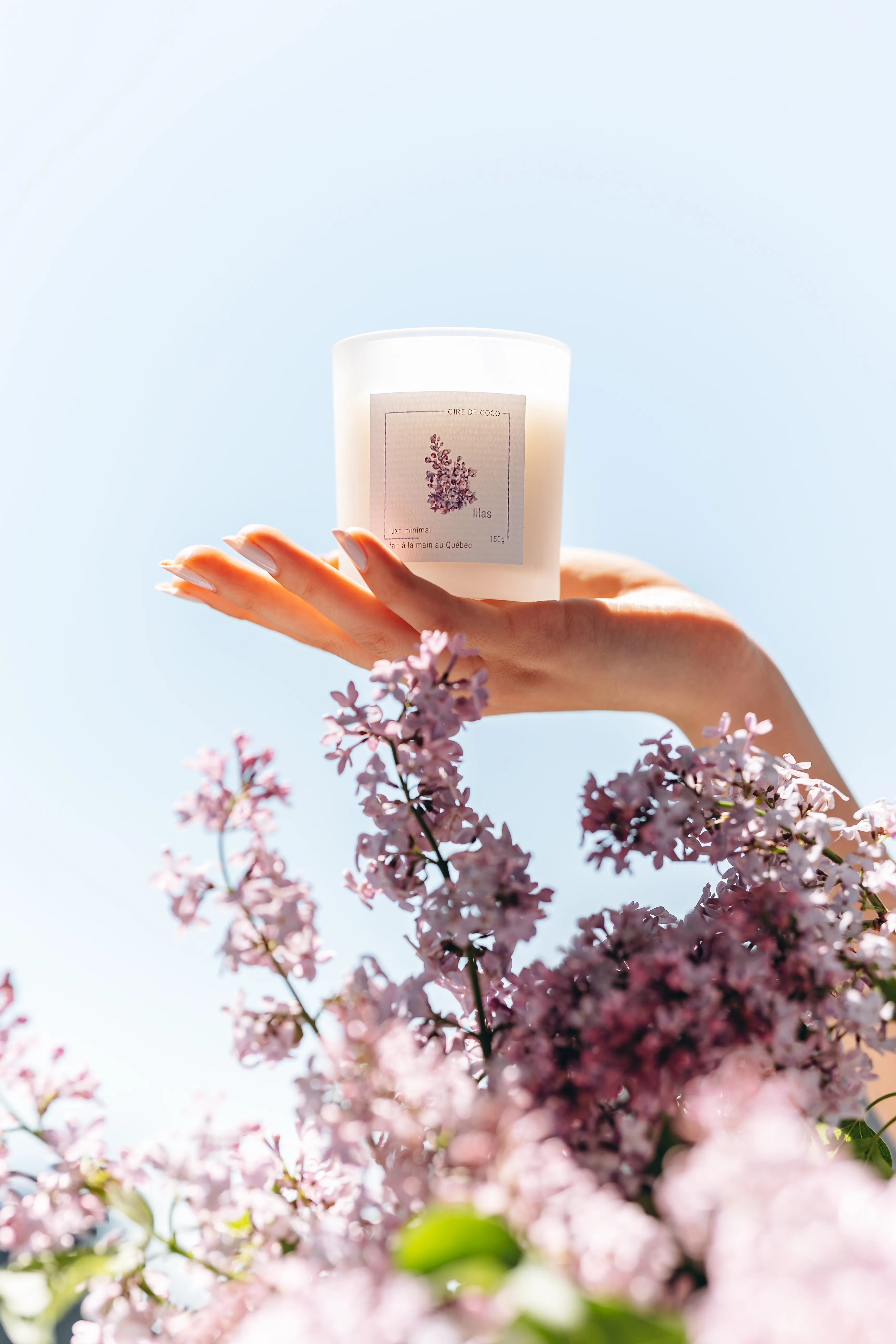 LUXURY CANDLE - LILAC
