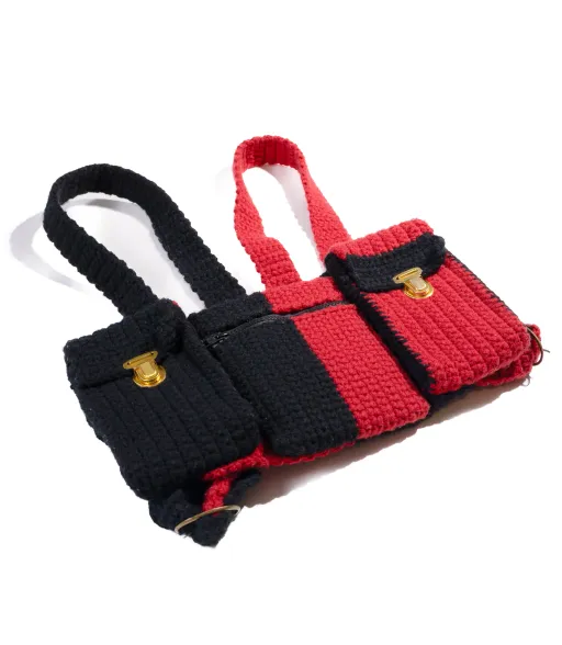 Sturdy TCG Crochet Vest Bag