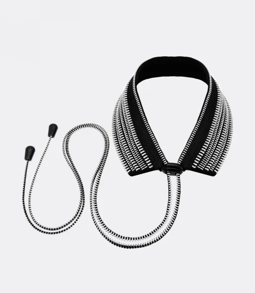 ADJUSTABLE ' ZIPPER ' NECKLACE