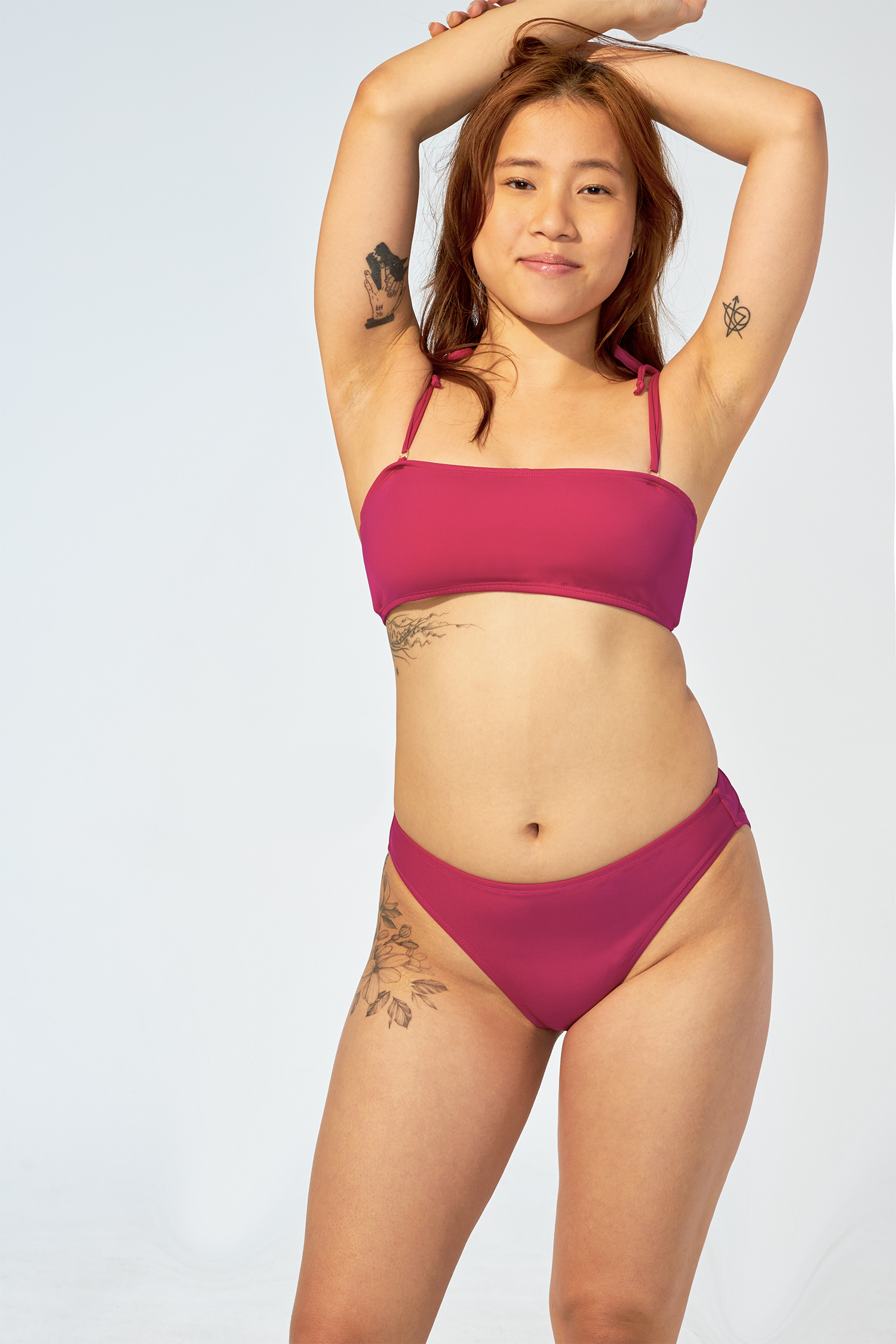  ANA – Mid-high waist bikini bottom
