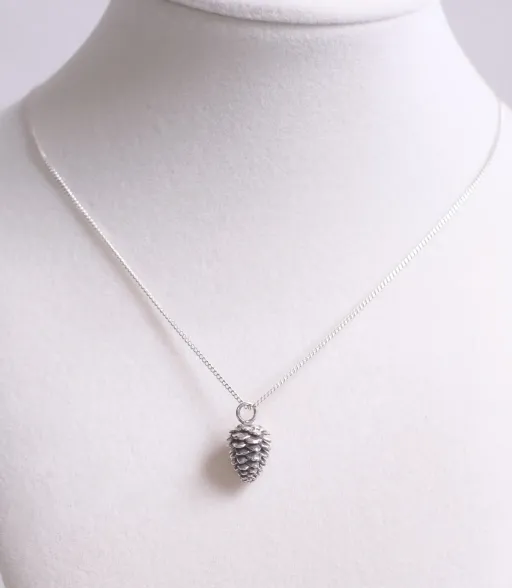 Pine cone necklace