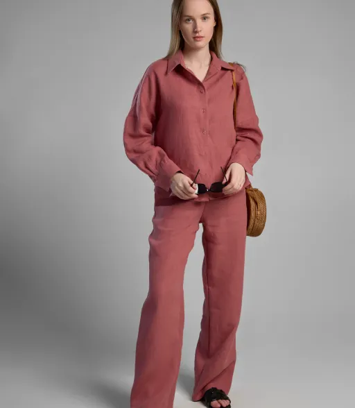 hemp outfit set ( prêt-à-porter ) masala