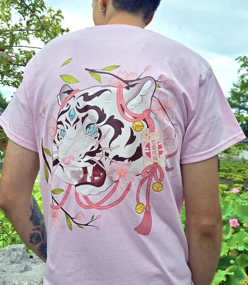 T-Shirt Pink Tiger