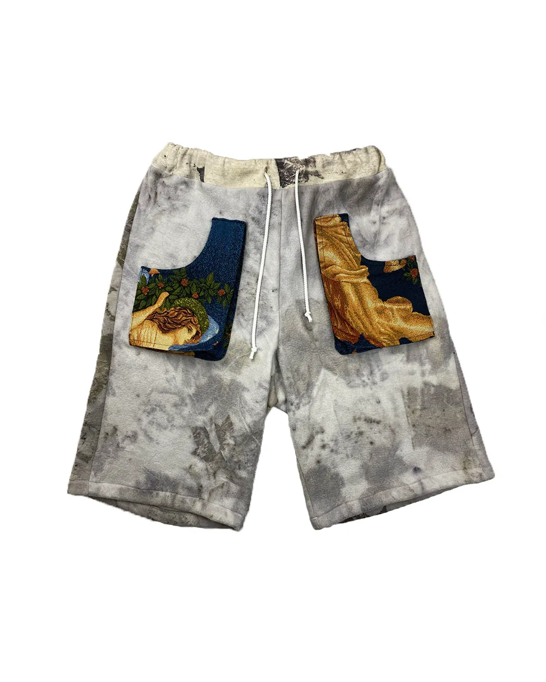 Shorts avec poches 3D en jacquard