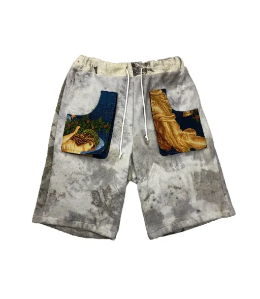 Shorts avec poches 3D en jacquard