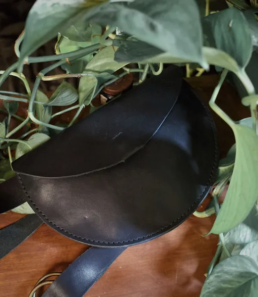 Black Rosemont fanny pack