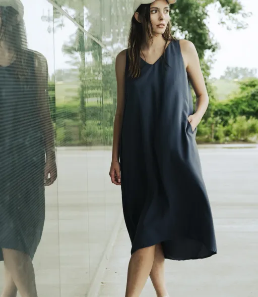 Cassis Dress