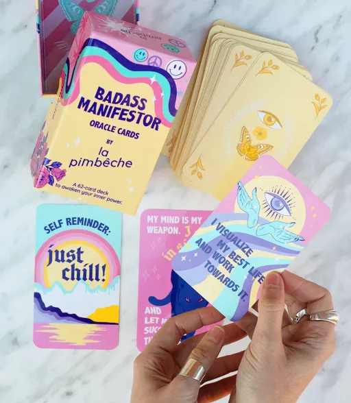 CARTES D'ORACLE ✨MANIFESTER SON CÔTÉ BADASS