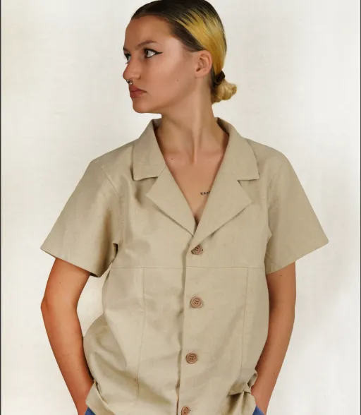 The linen shirt