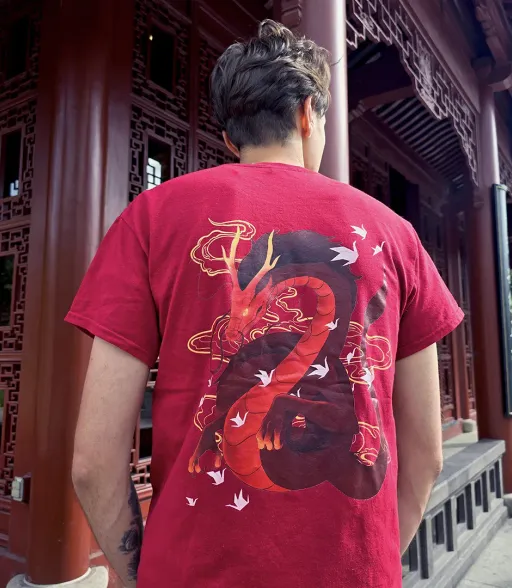 T-Shirt Red Dragon