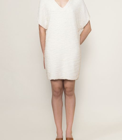 PEMBROKE DRESS UPCYCLED FABRIC