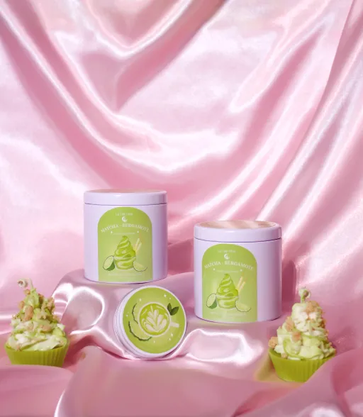 Gourmet candle - Matcha Bergamote