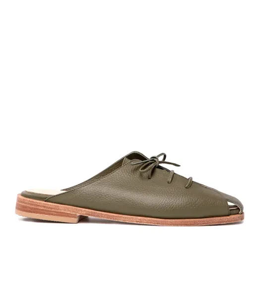 SQUARE MULE OLIVE