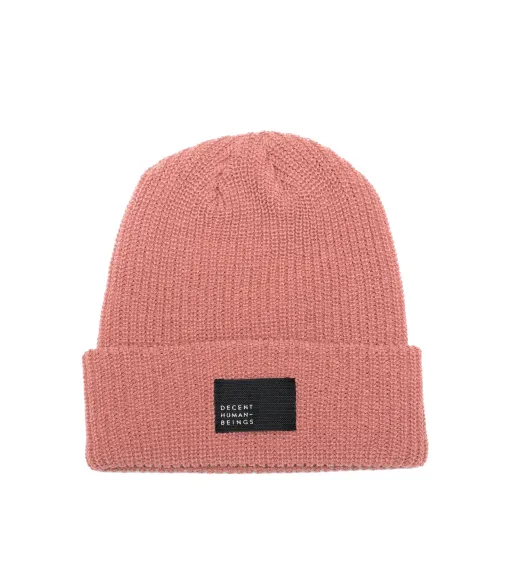 DHB RIBBED BEANIE - DUSTY ROSE
