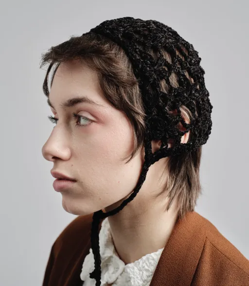 Flower Bonnet velvet