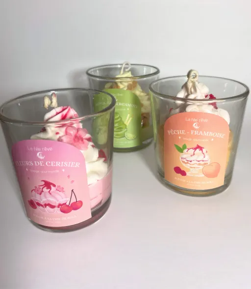 Dessert candle - Spring
