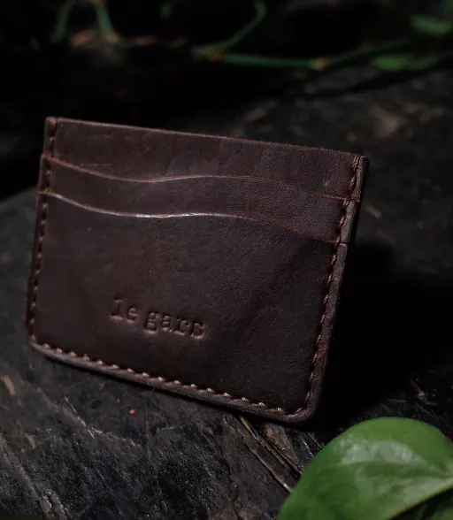 Dark brown Beaubien wallet