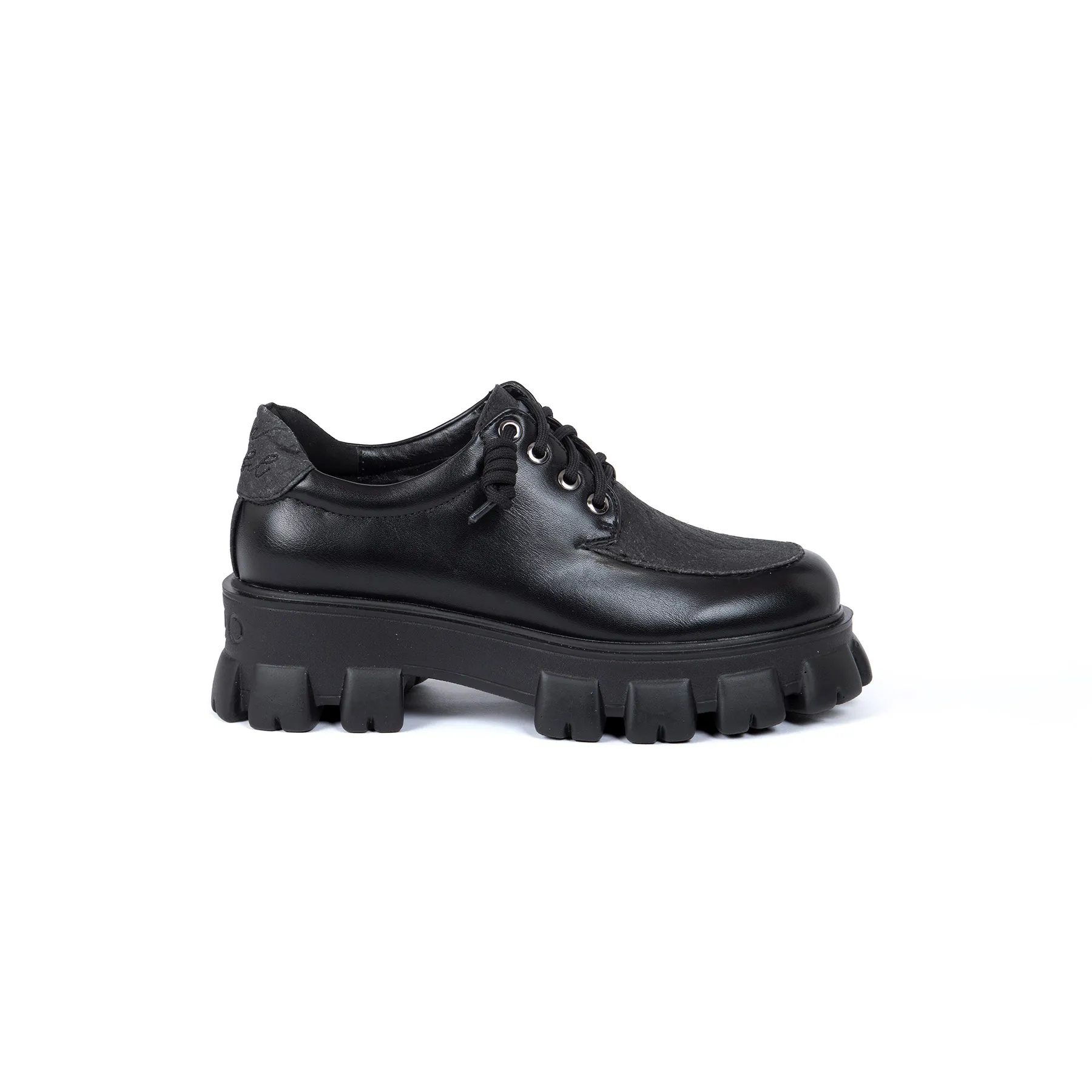 Clem Charcoal Oxford Shoe
