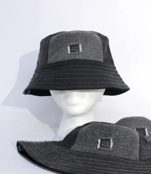 Bob Réversible Gris-Noir