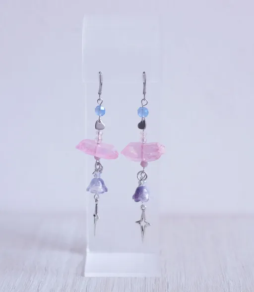 Boucles d'oreilles inspirées Ahri K/DA