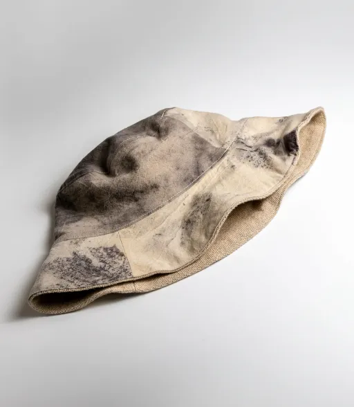 Bucket hat Eco-print