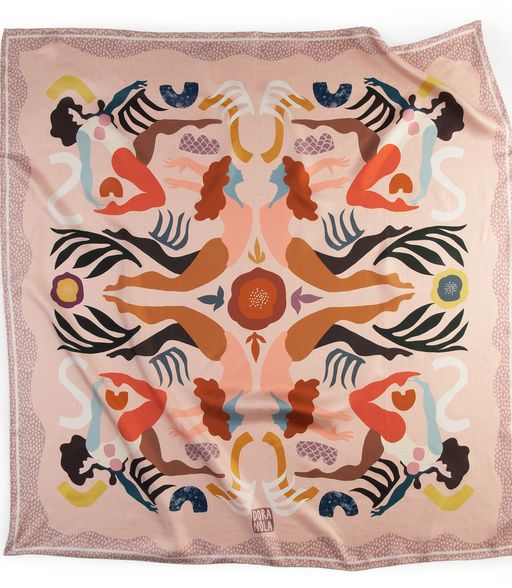 She/Her Silk Scarf