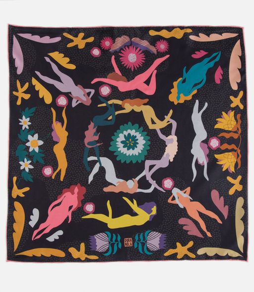 Chasing Stories Silk Neckerchief