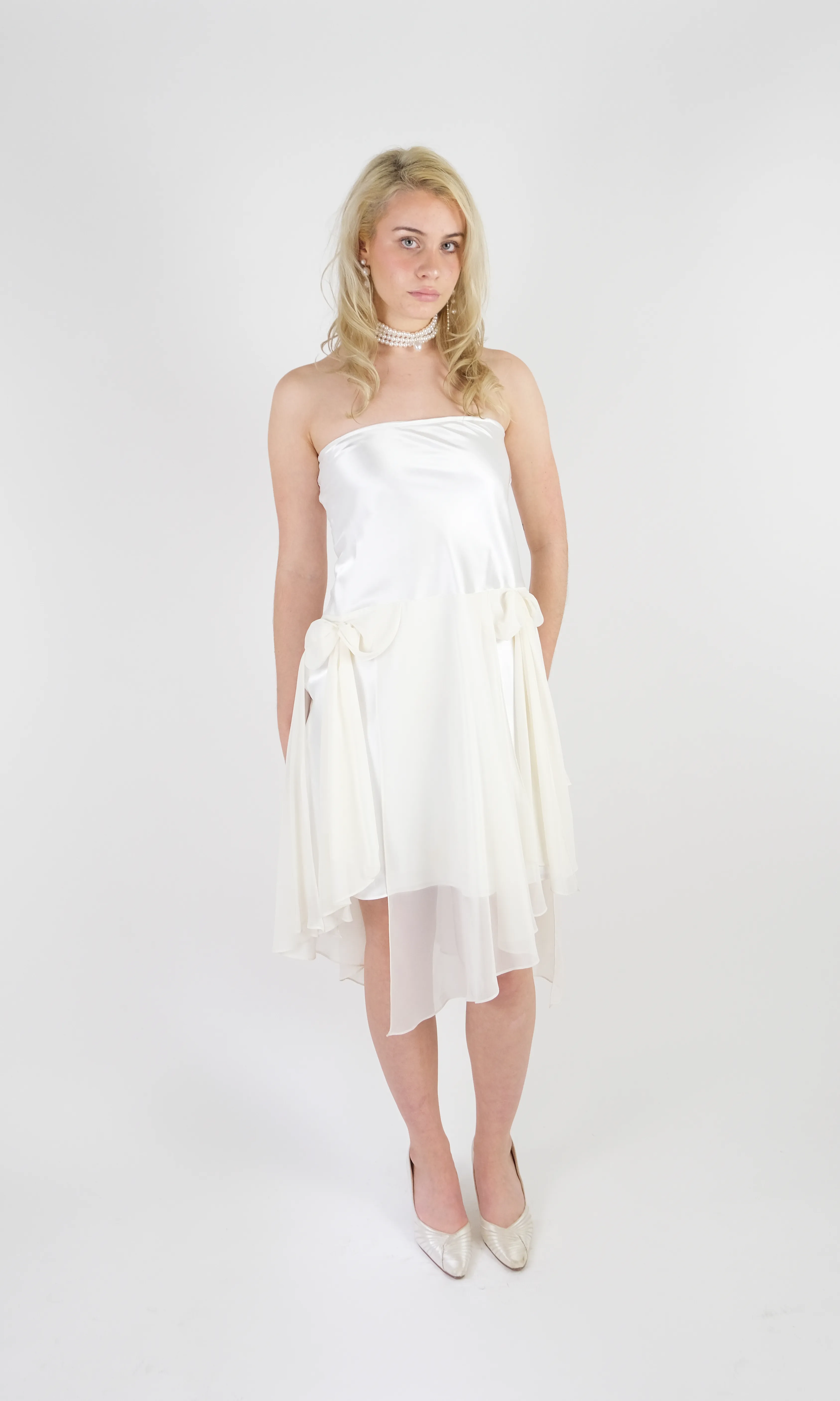Icicle Strapless Dress