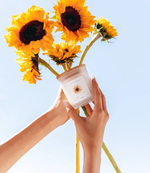 LUXURY CANDLE - SUNFLOWER