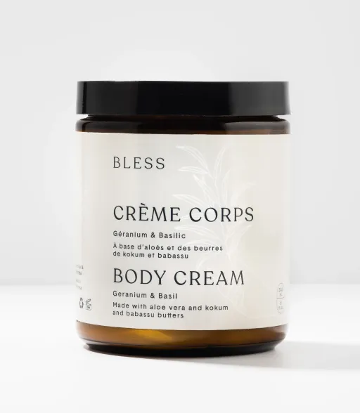 Crème corps Géranium & Basilic