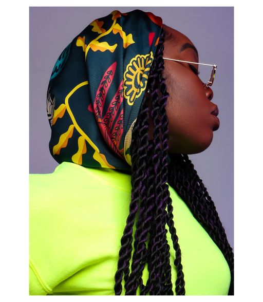 Silk Scarf, Hands Down