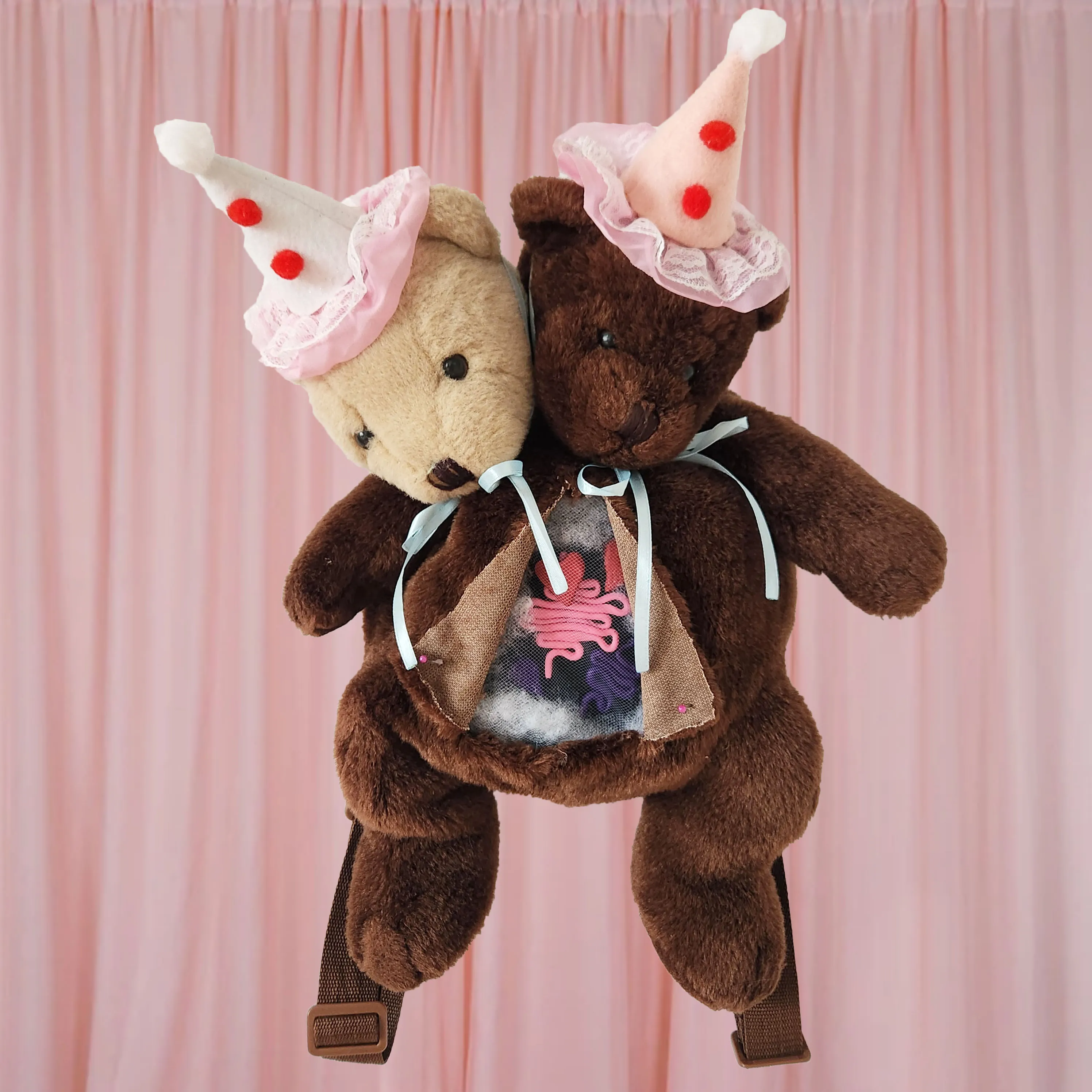 Twin Bears Bagpack