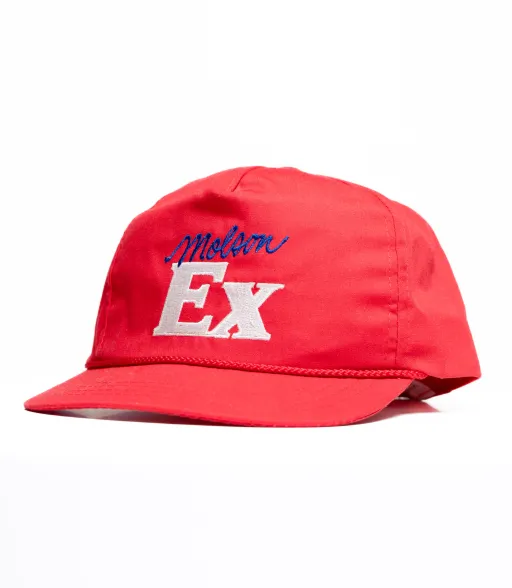 Vintage Molson Ex hat