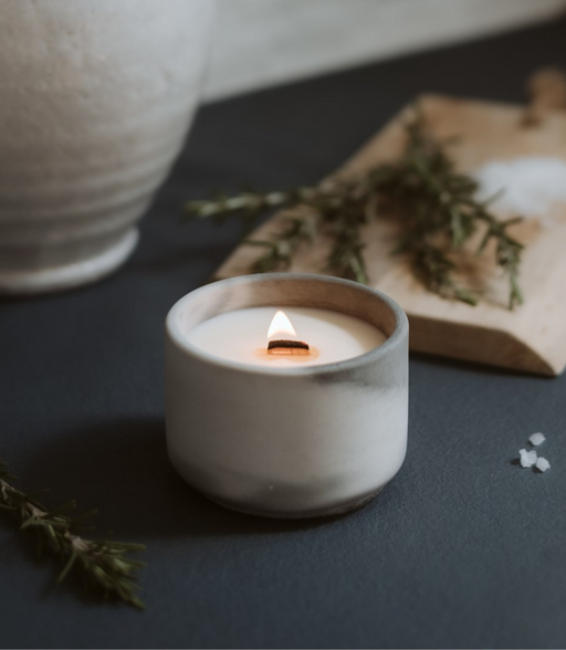 Refillable candle - Calanques