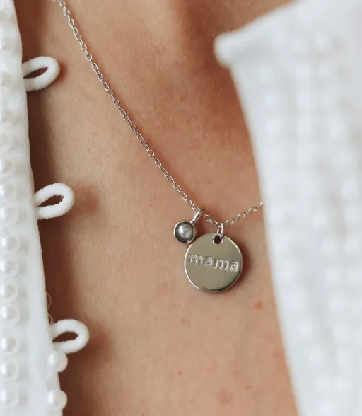 MAMA necklace - Silver