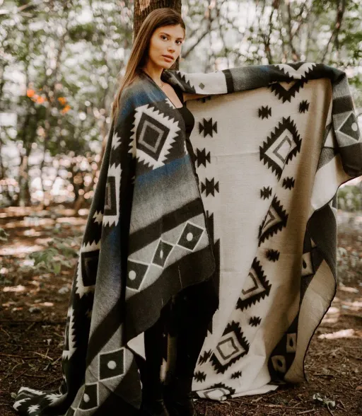 Alpaca wool blanket - OSLO