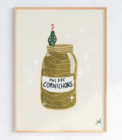 Print " Not pickles"