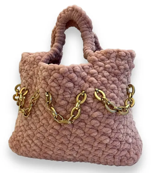 TCG Mini Crochet Tote Handbag